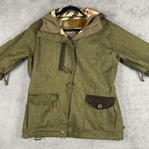 Capp3l Jacket Mens Medium Hooded Snowboard Ski Waterproof Outdoor Strata II